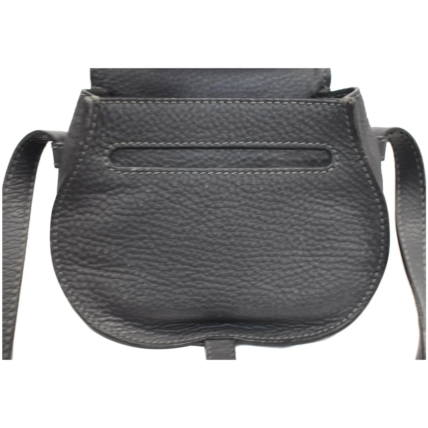 CHLOE Mini Marcie Leather Crossbody Bag Black