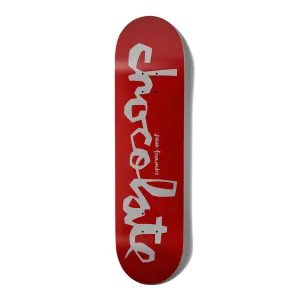 Chocolate Reflective Chunk Jesus Fernandez Skateboard Deck - 8.375"
