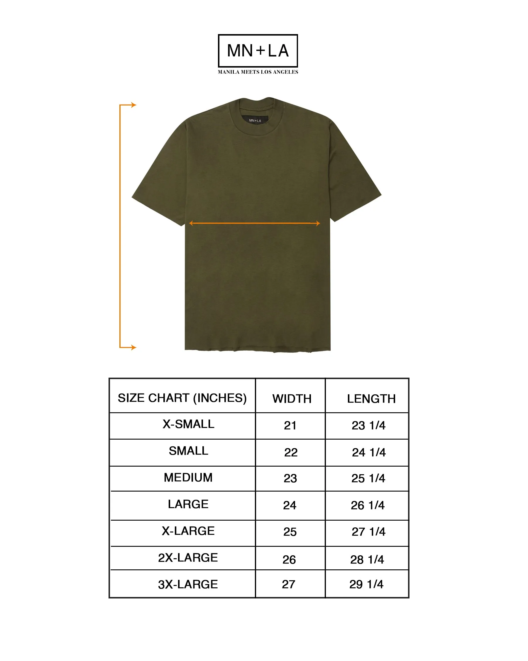 CHOP CHOP LITE TEE IN OLIVE