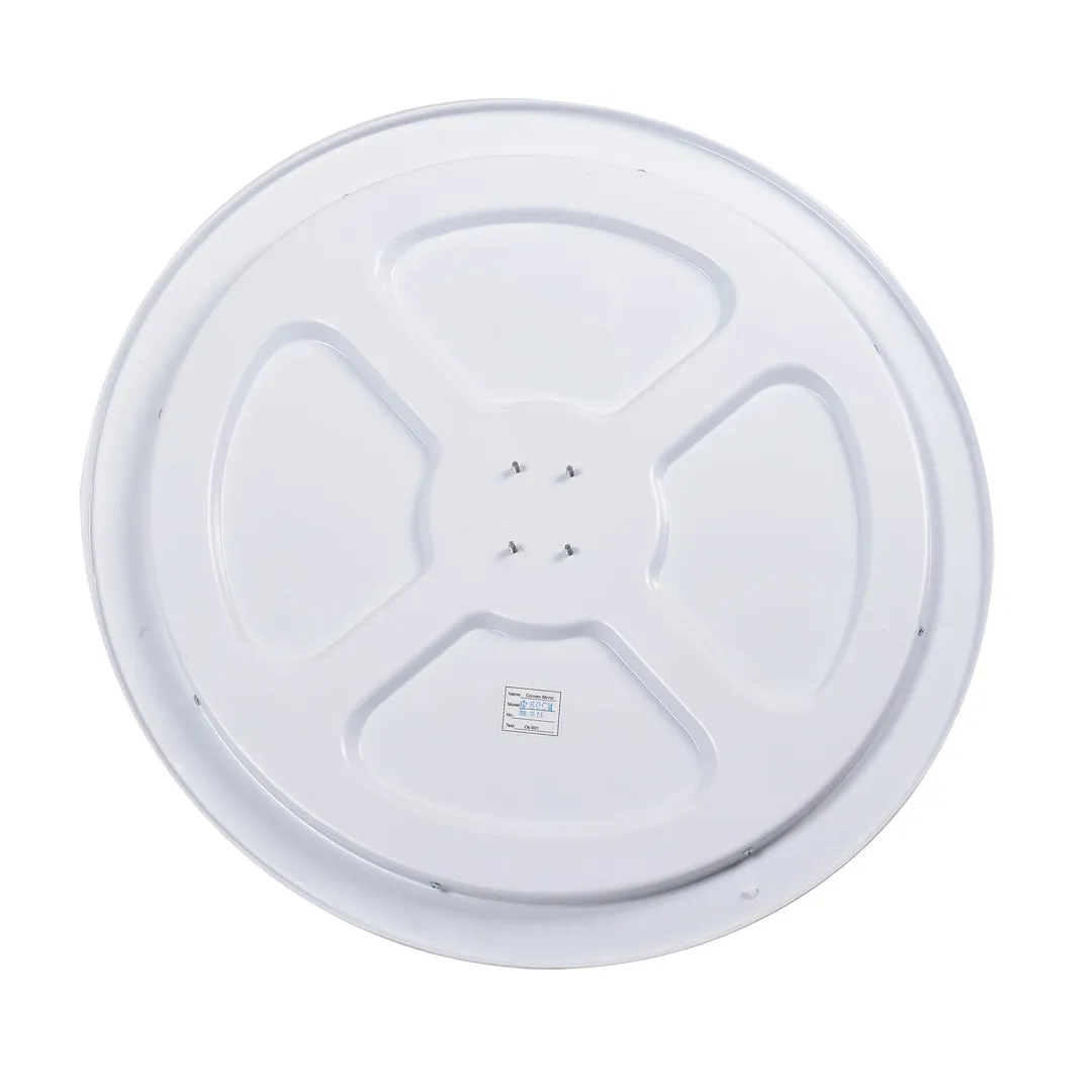 Circular Traffic Mirrors with Reflective Edges