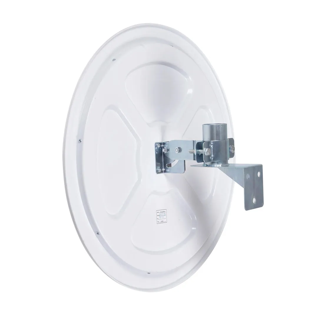 Circular Traffic Mirrors with Reflective Edges