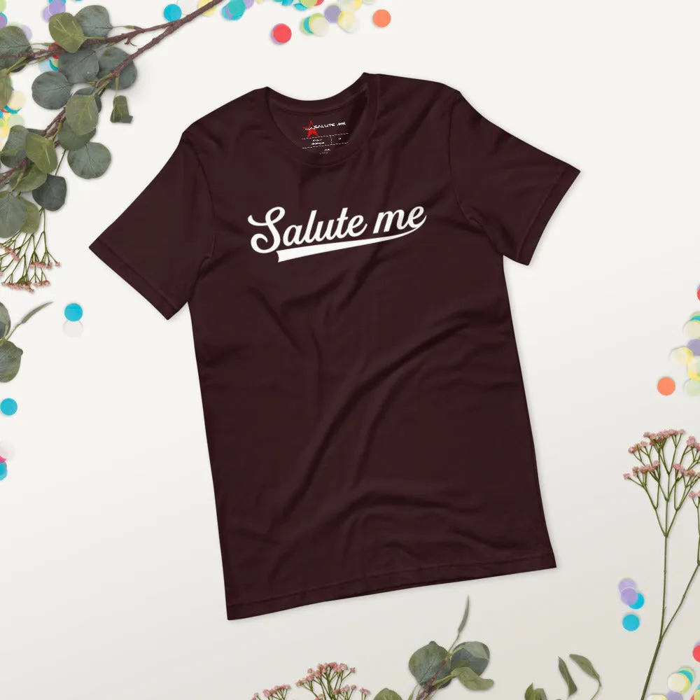 Classic Salute Me short-sleeve unisex t-shirt