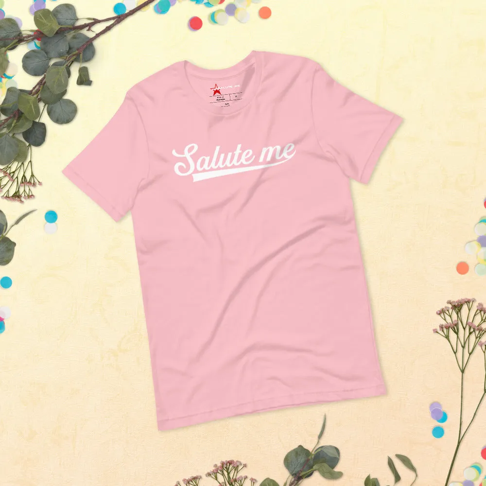 Classic Salute Me short-sleeve unisex t-shirt