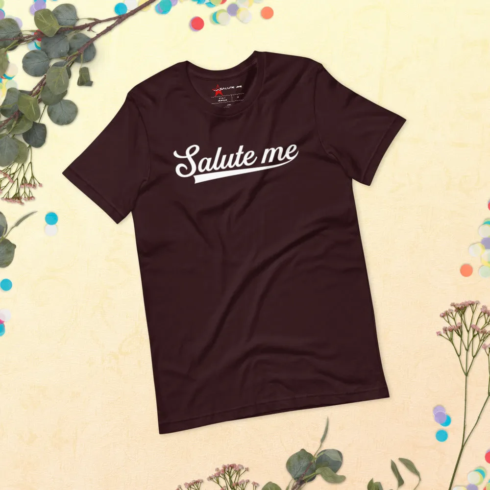 Classic Salute Me short-sleeve unisex t-shirt
