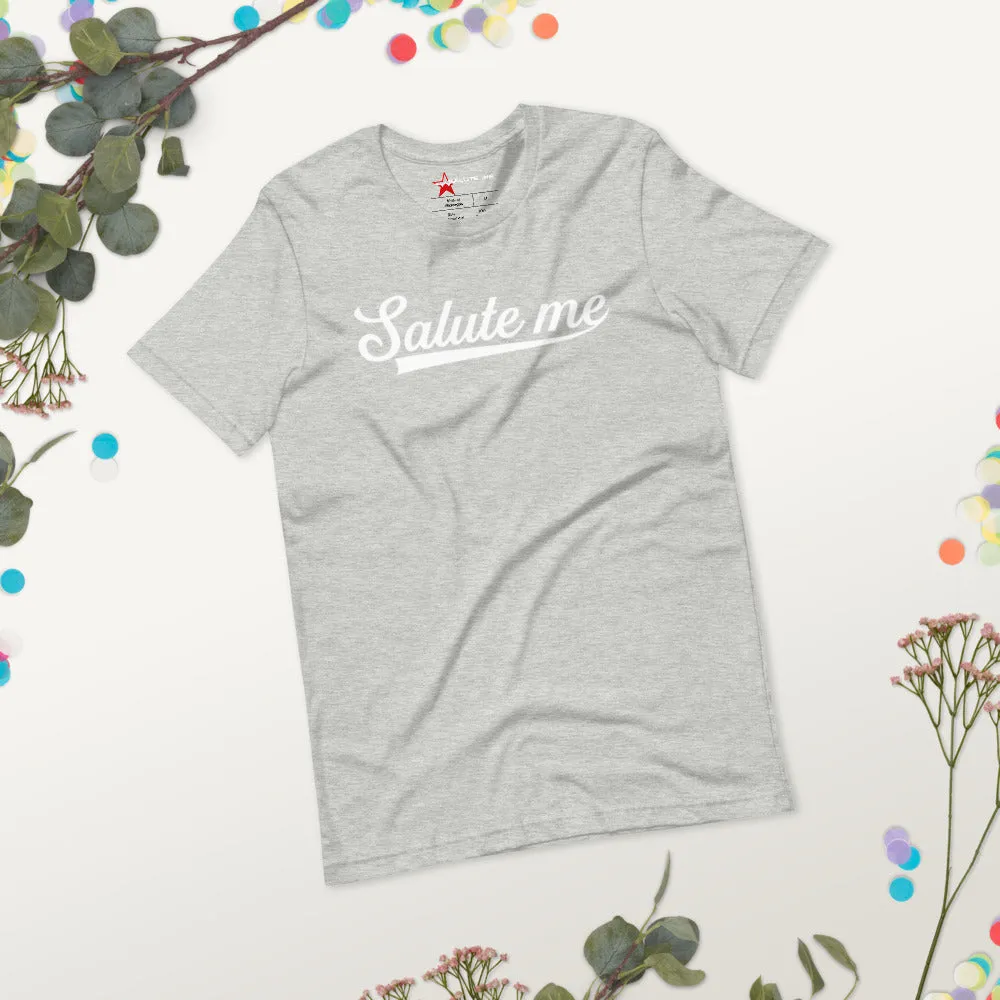 Classic Salute Me short-sleeve unisex t-shirt