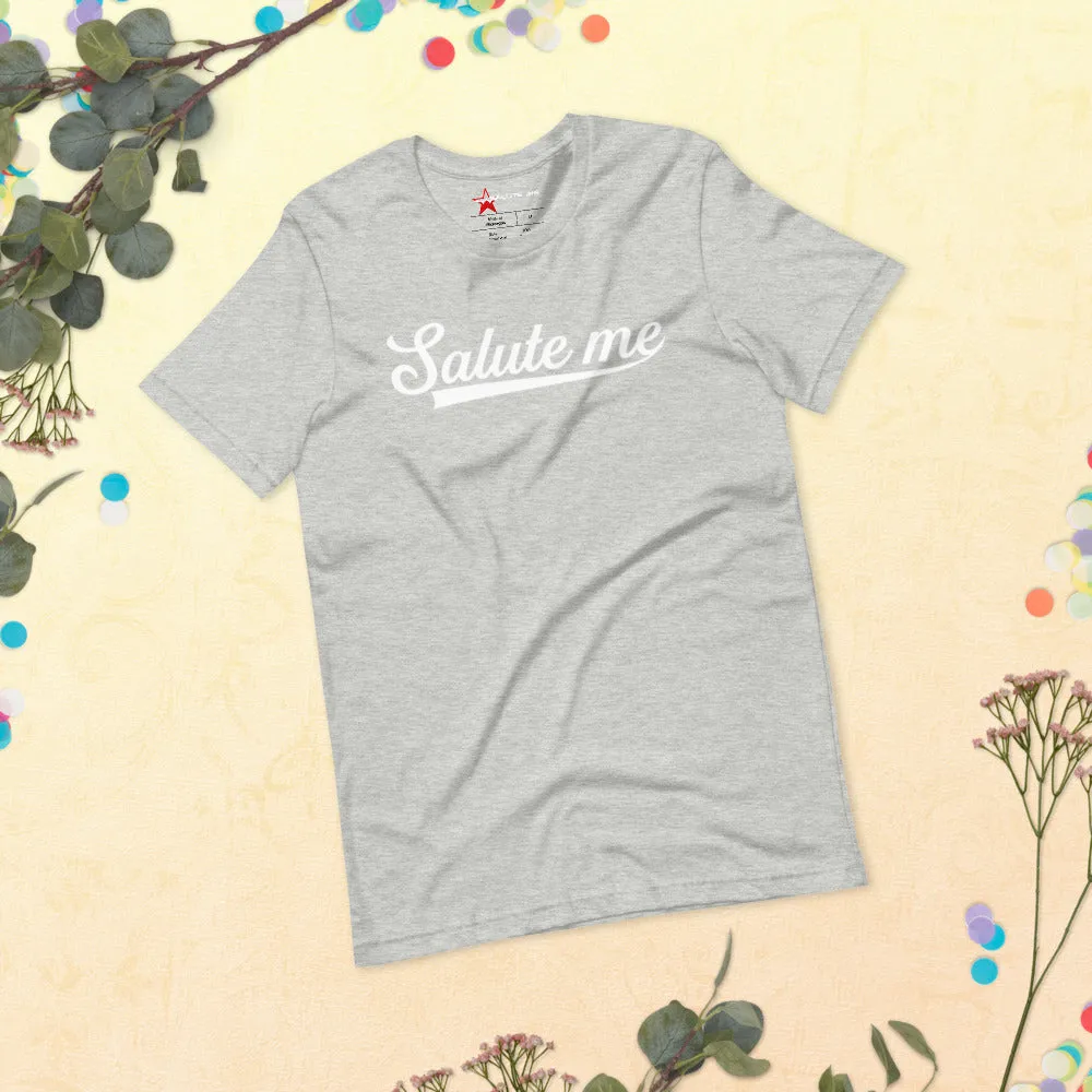 Classic Salute Me short-sleeve unisex t-shirt