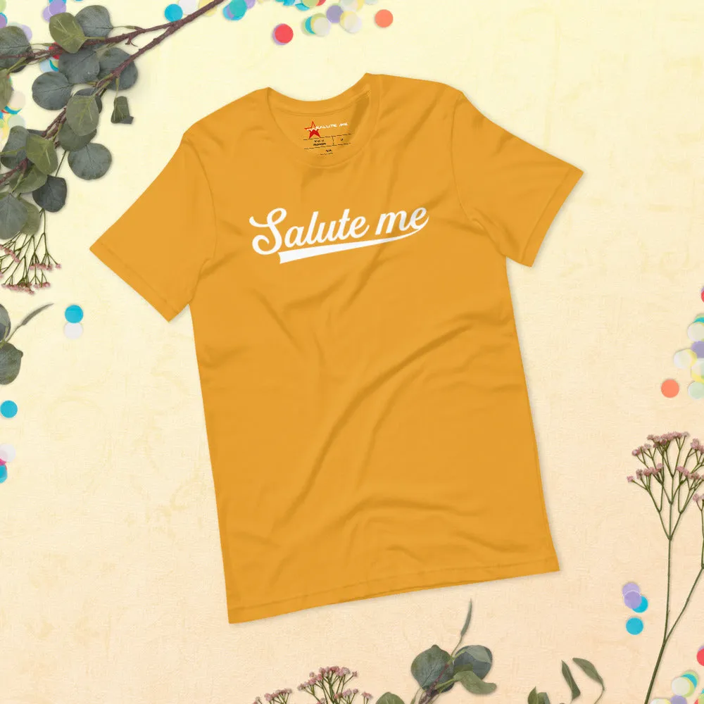 Classic Salute Me short-sleeve unisex t-shirt