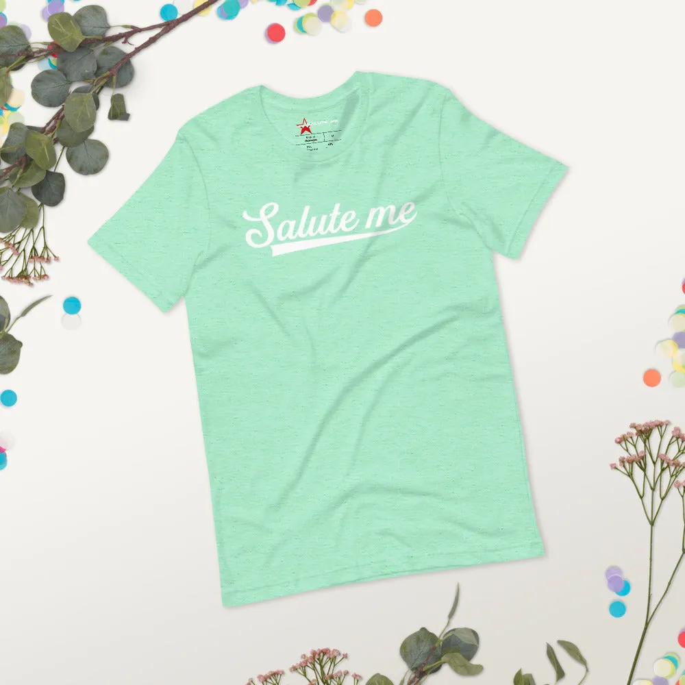Classic Salute Me short-sleeve unisex t-shirt