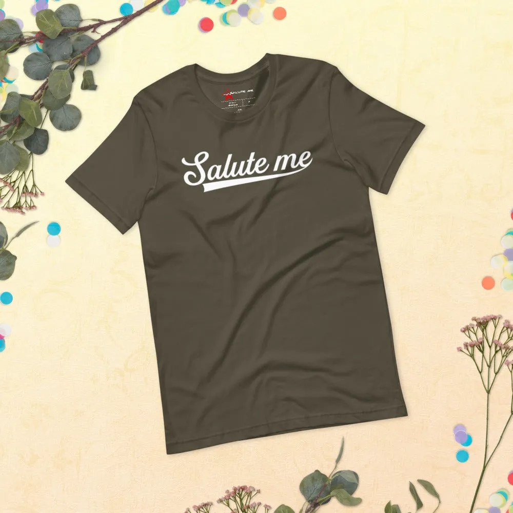 Classic Salute Me short-sleeve unisex t-shirt