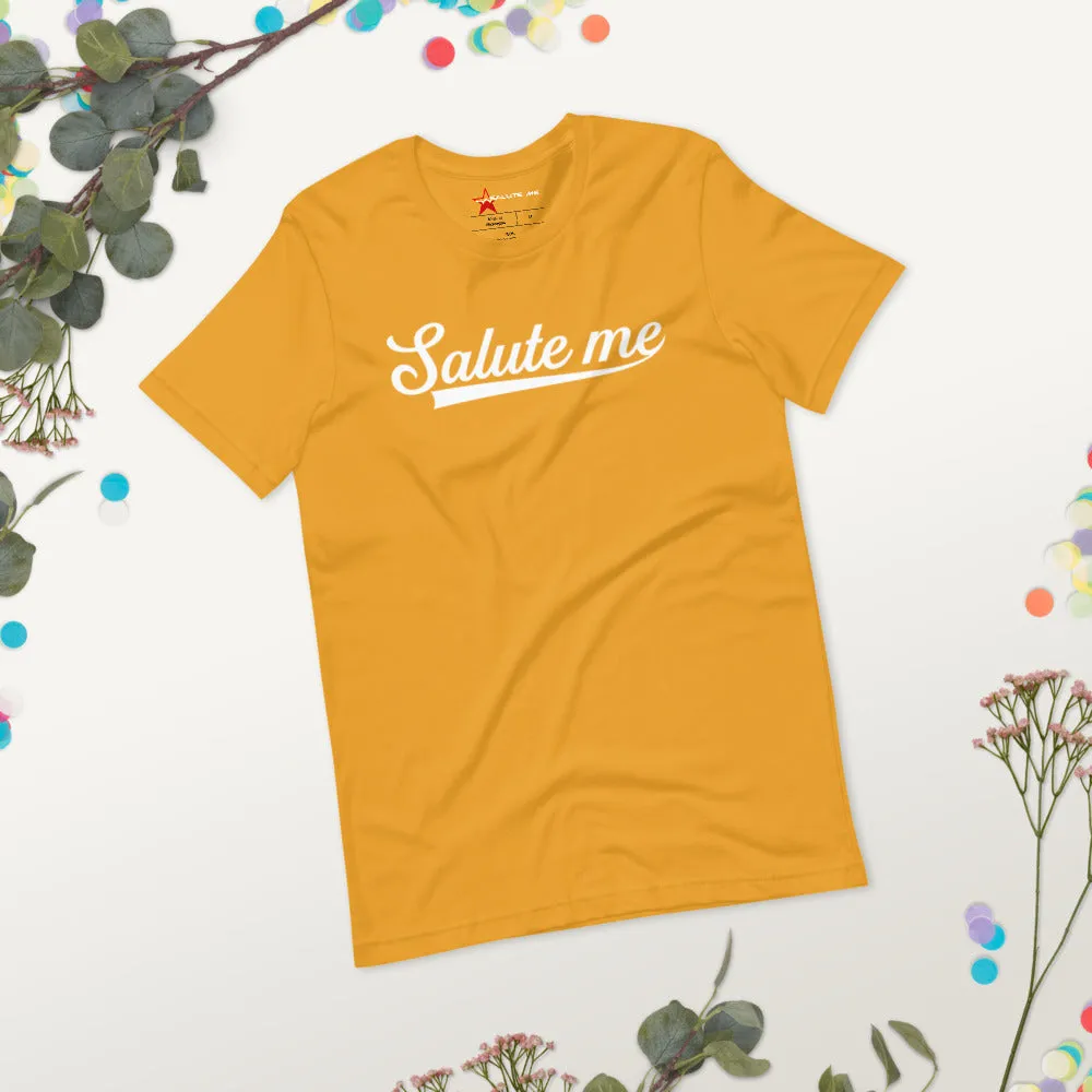 Classic Salute Me short-sleeve unisex t-shirt