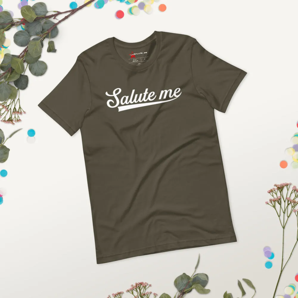 Classic Salute Me short-sleeve unisex t-shirt