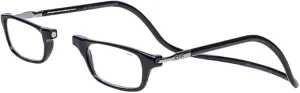 Clic Magnetic Reading Glasses, Computer Readers, Replaceable Lens, Adjustable Temples, Original (Small-Medium Size)