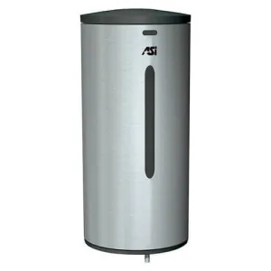 Commercial Liquid Soap Dispenser, Surface-Mounted, Touch-Free, Stainless Steel - 35 Oz ASI 0360