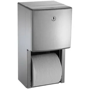 Commercial Toilet Paper Dispenser, Roval-Surface-Mounted, Stainless Steel w/ Satin Finish ASI 20030
