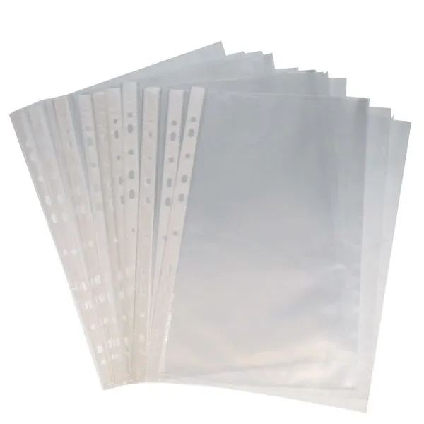 Concept A4 Extra Strong Punched Pockets Pack 80