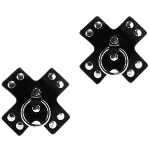 Coquette - Studded Cross Nipple Pasties