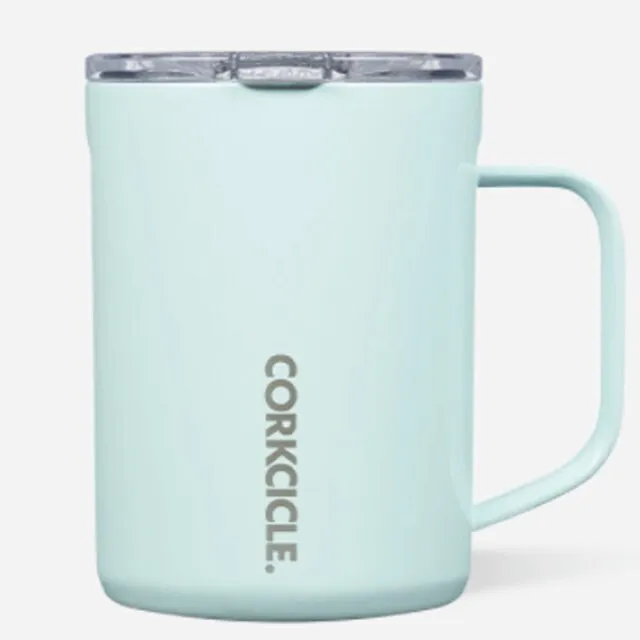 Corkcicle Mug - 16oz Gloss Powder Blue