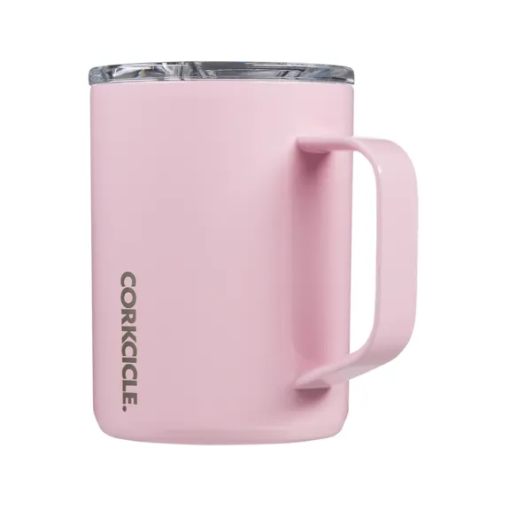 Corkcicle Mug 16oz Rose Quartz