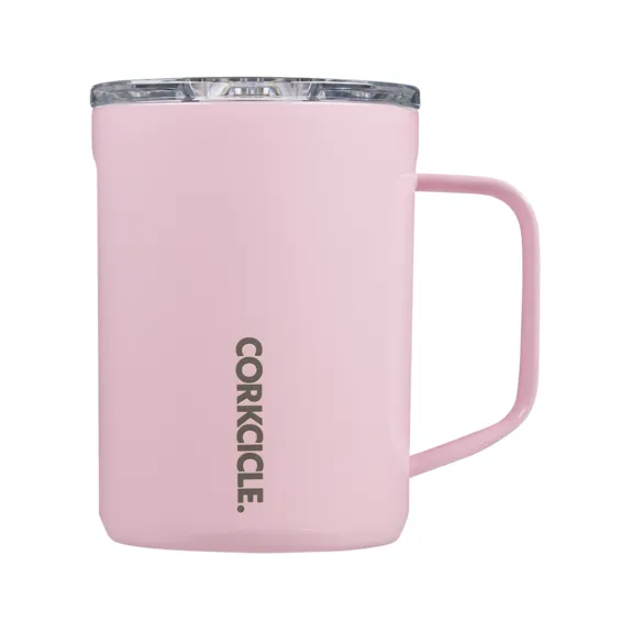 Corkcicle Mug 16oz Rose Quartz
