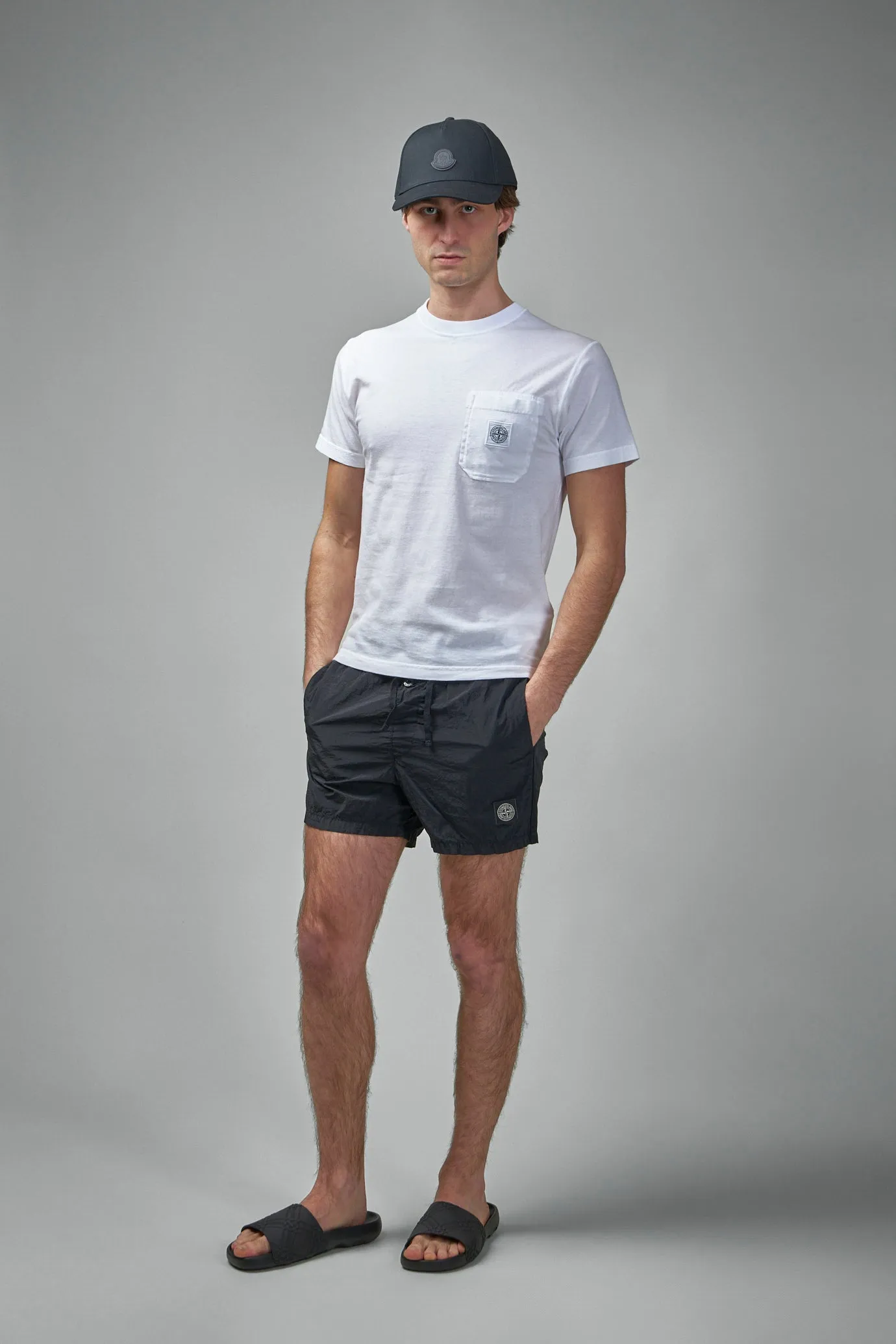 Crinkled Swim Shorts