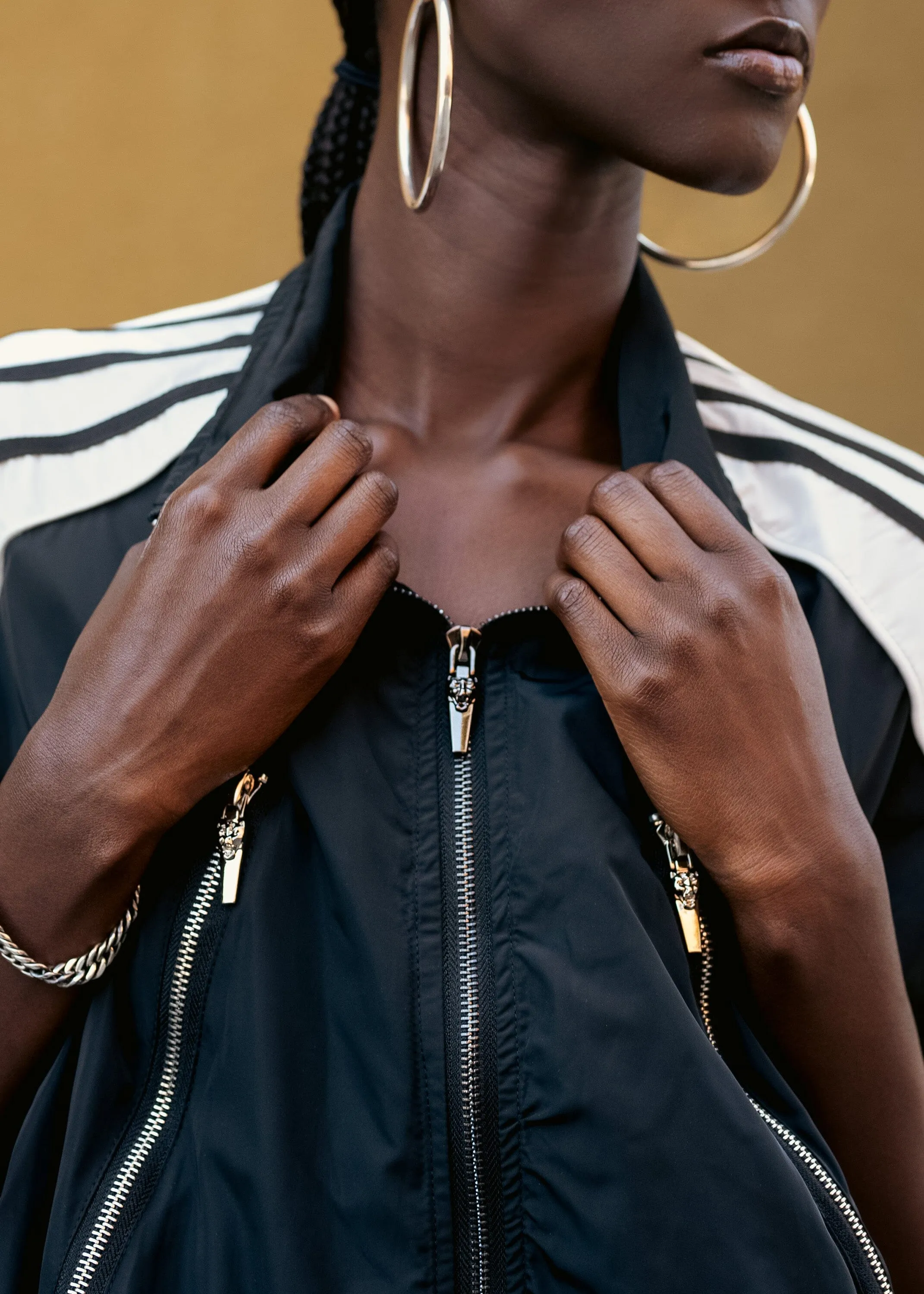 Cropped Athleisure Zip Vest