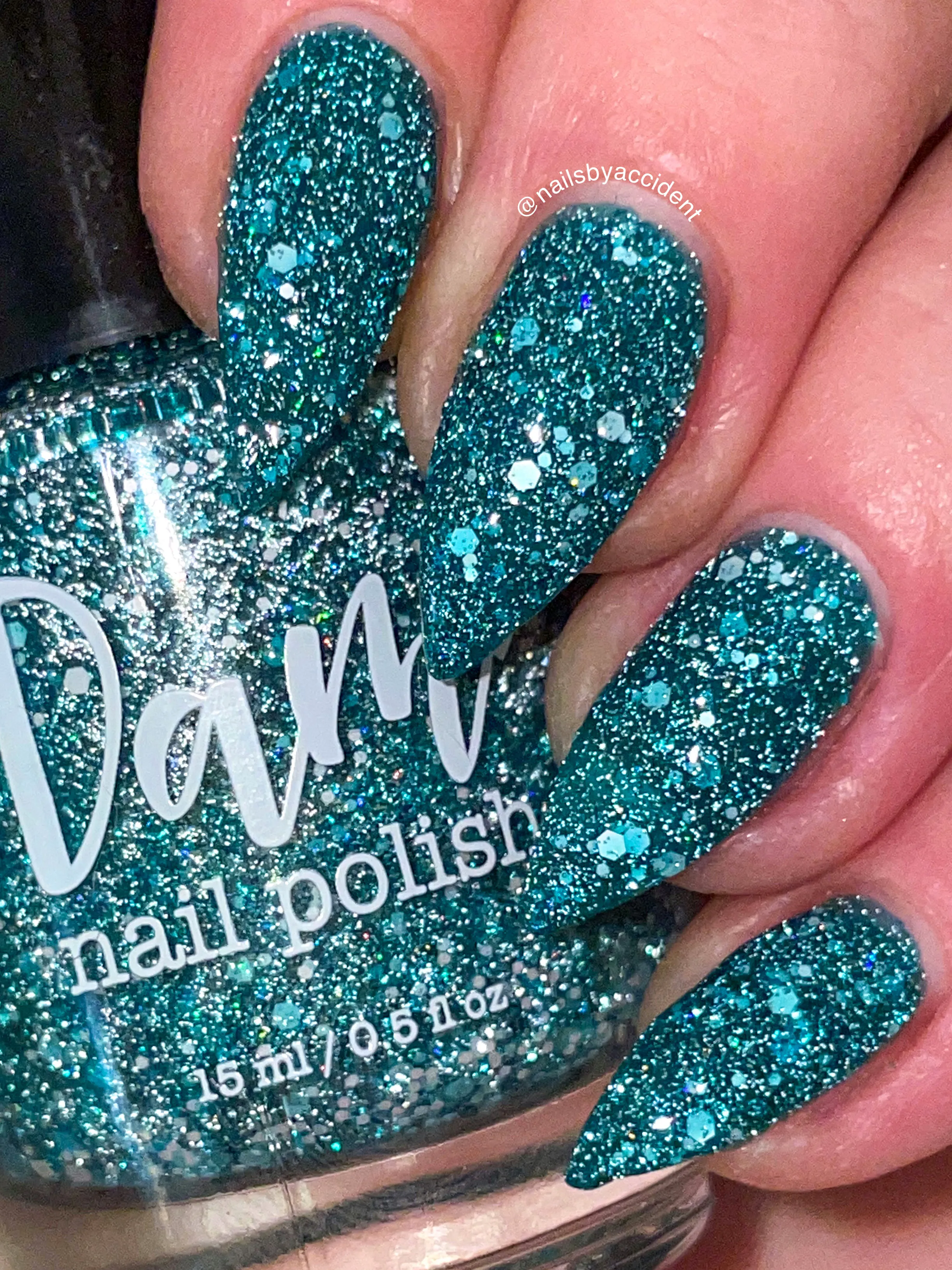 Dam Nail Polish - Hibernation Collection Reflective Glitter - Snooze Till Spring