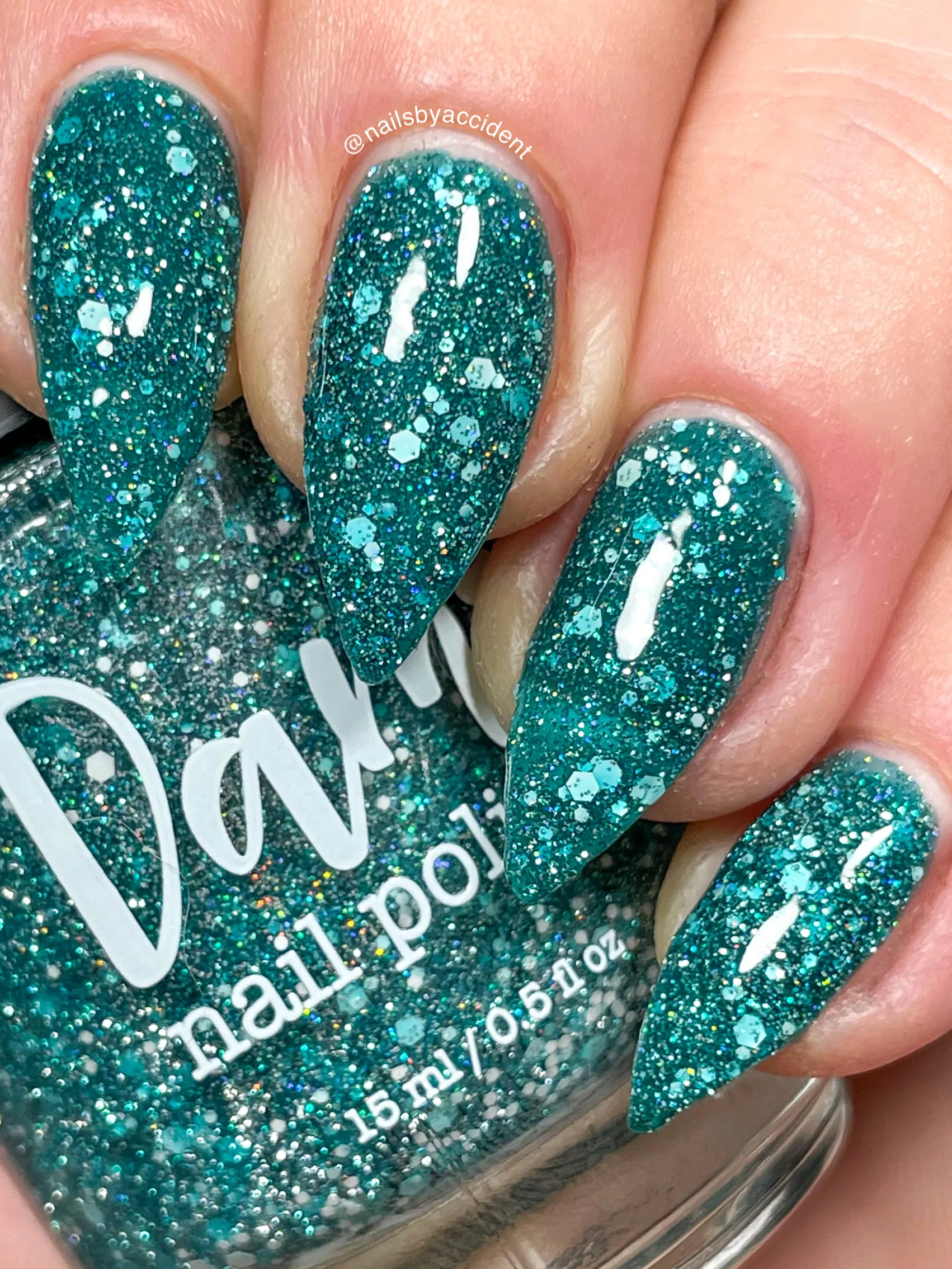 Dam Nail Polish - Hibernation Collection Reflective Glitter - Snooze Till Spring