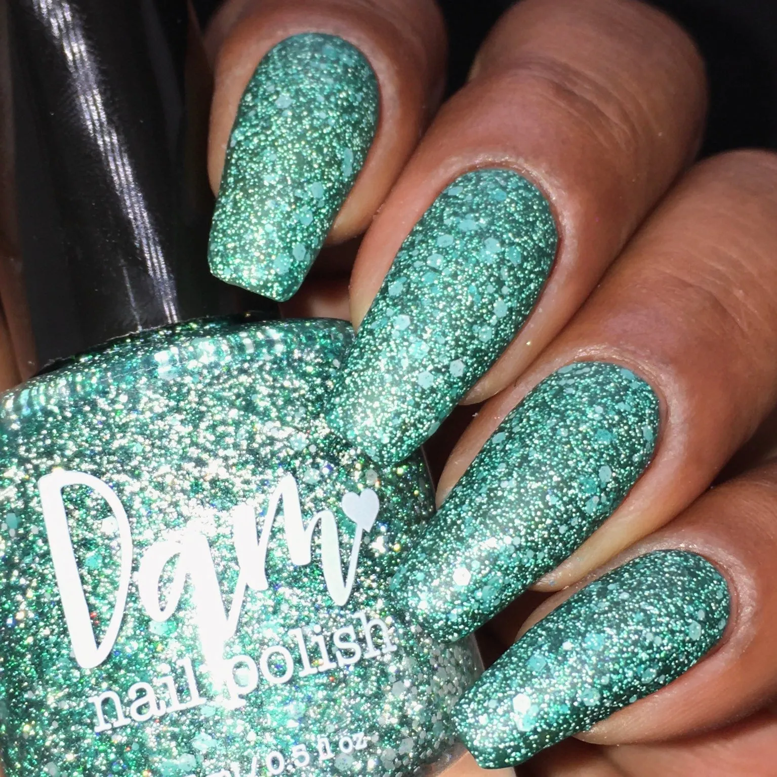 Dam Nail Polish - Hibernation Collection Reflective Glitter - Snooze Till Spring