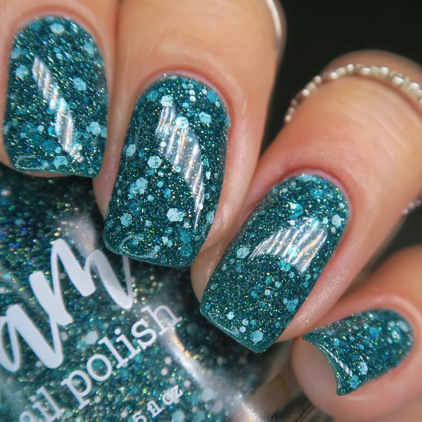 Dam Nail Polish - Hibernation Collection Reflective Glitter - Snooze Till Spring