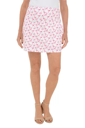 Dancing Flamingos Slimming Skort
