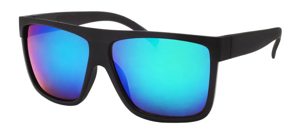Dark  reflective colored mirror  lens