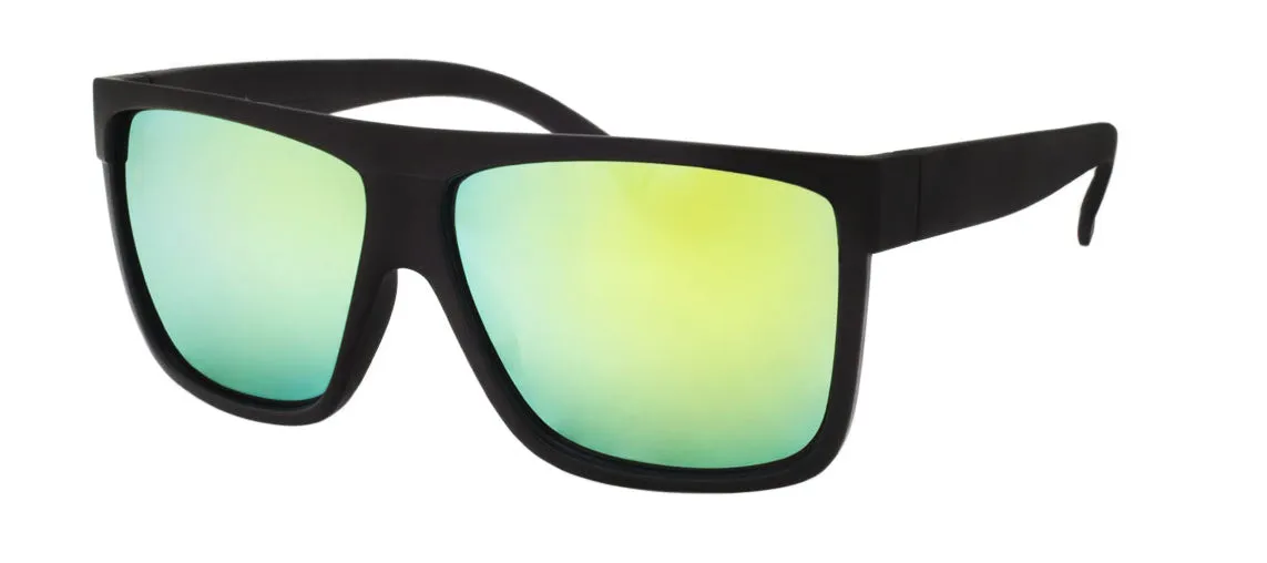 Dark  reflective colored mirror  lens
