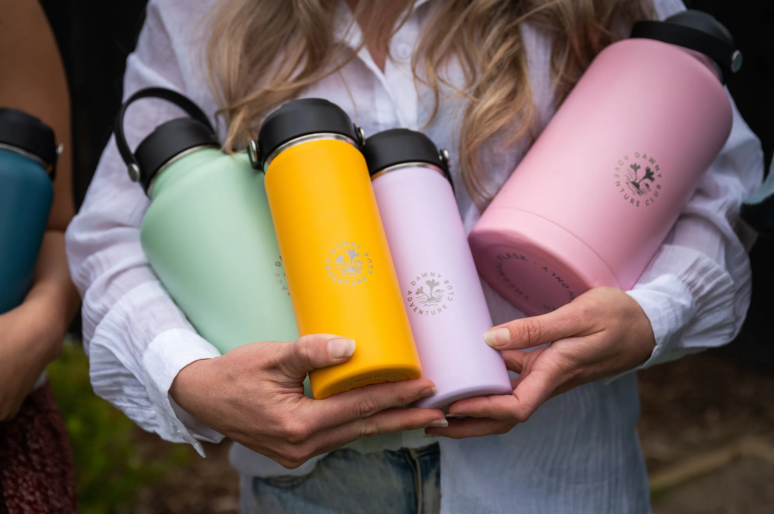 Dawny Adventure Club Insulated Drink Bottles - Blush