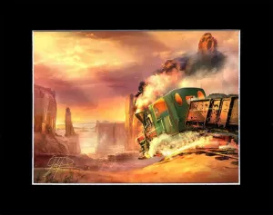 Deadline by Joel Payne (matted print)