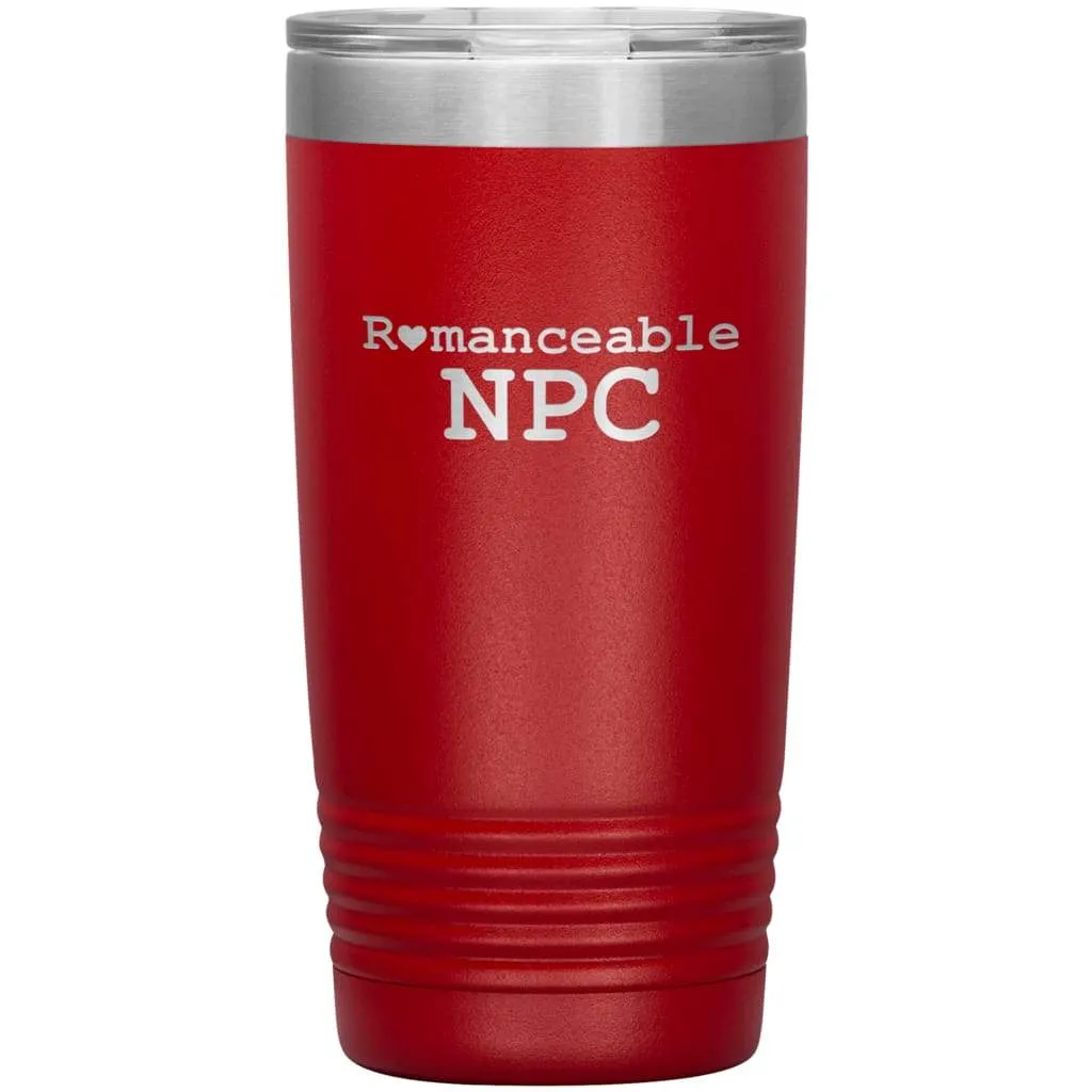Dice Priori Romanceable NPC 20oz Vacuum Tumbler