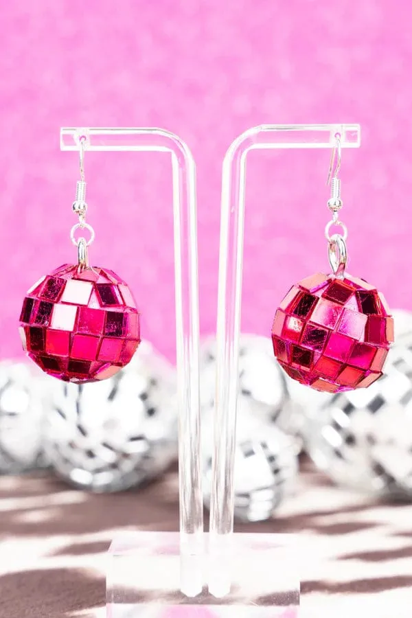 Disco ball EARRINGS