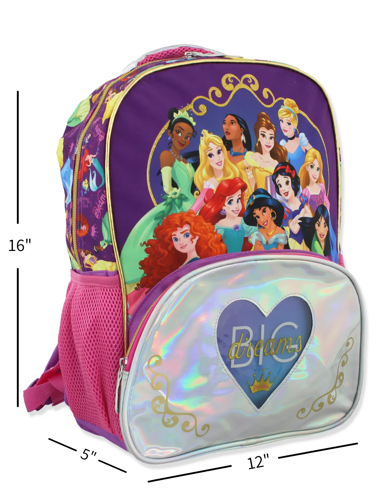 Disney Princess 16" School Backpack