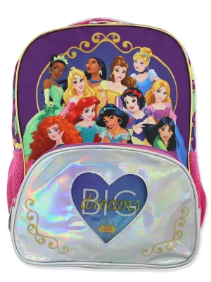 Disney Princess 16" School Backpack