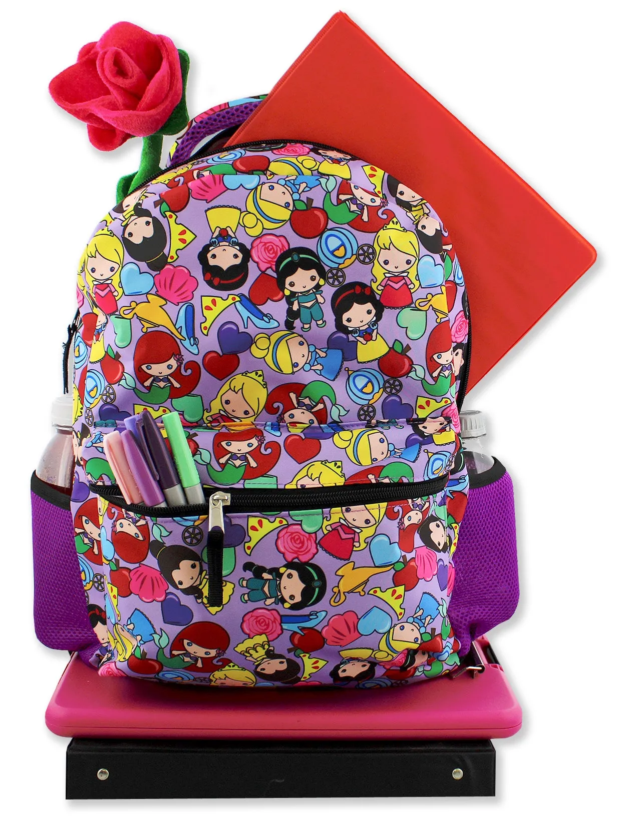 Disney Princess Emoji 16" School Backpack