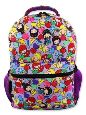 Disney Princess Emoji 16" School Backpack