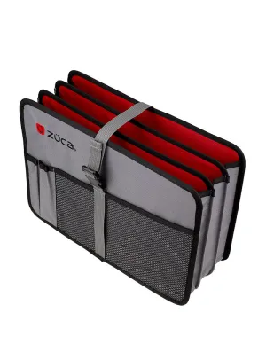 Document Organiser- Gray/Red