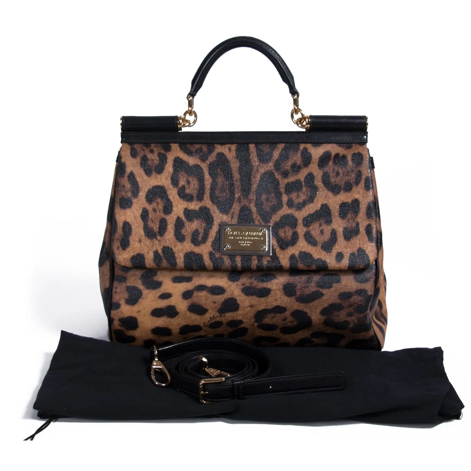Dolce&Gabbana Leopard Print Miss Sicily