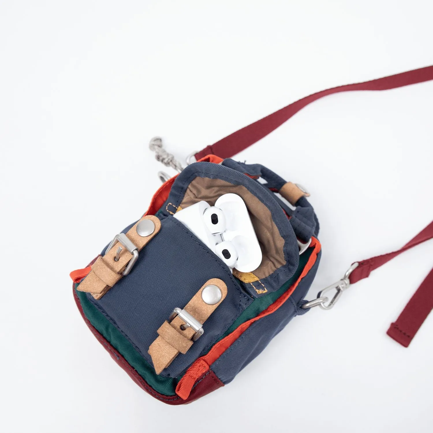 Doughnut Macaroon Tiny Happy Camper Series Crossbody