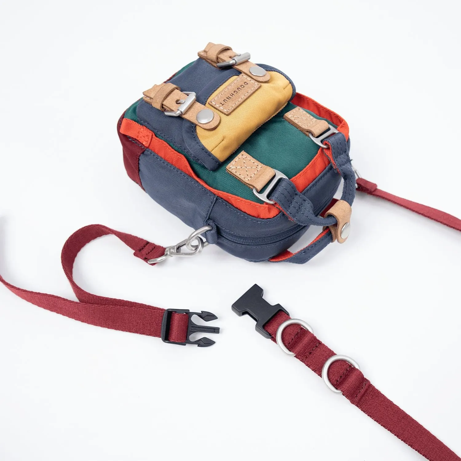 Doughnut Macaroon Tiny Happy Camper Series Crossbody