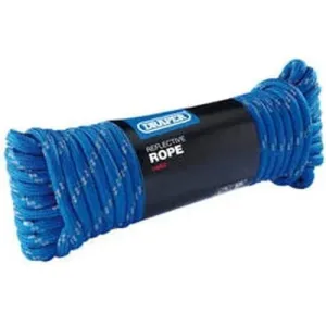Draper 4882 Reflective Polypropylene Rope, 15M X 9Mm Dr-04882
