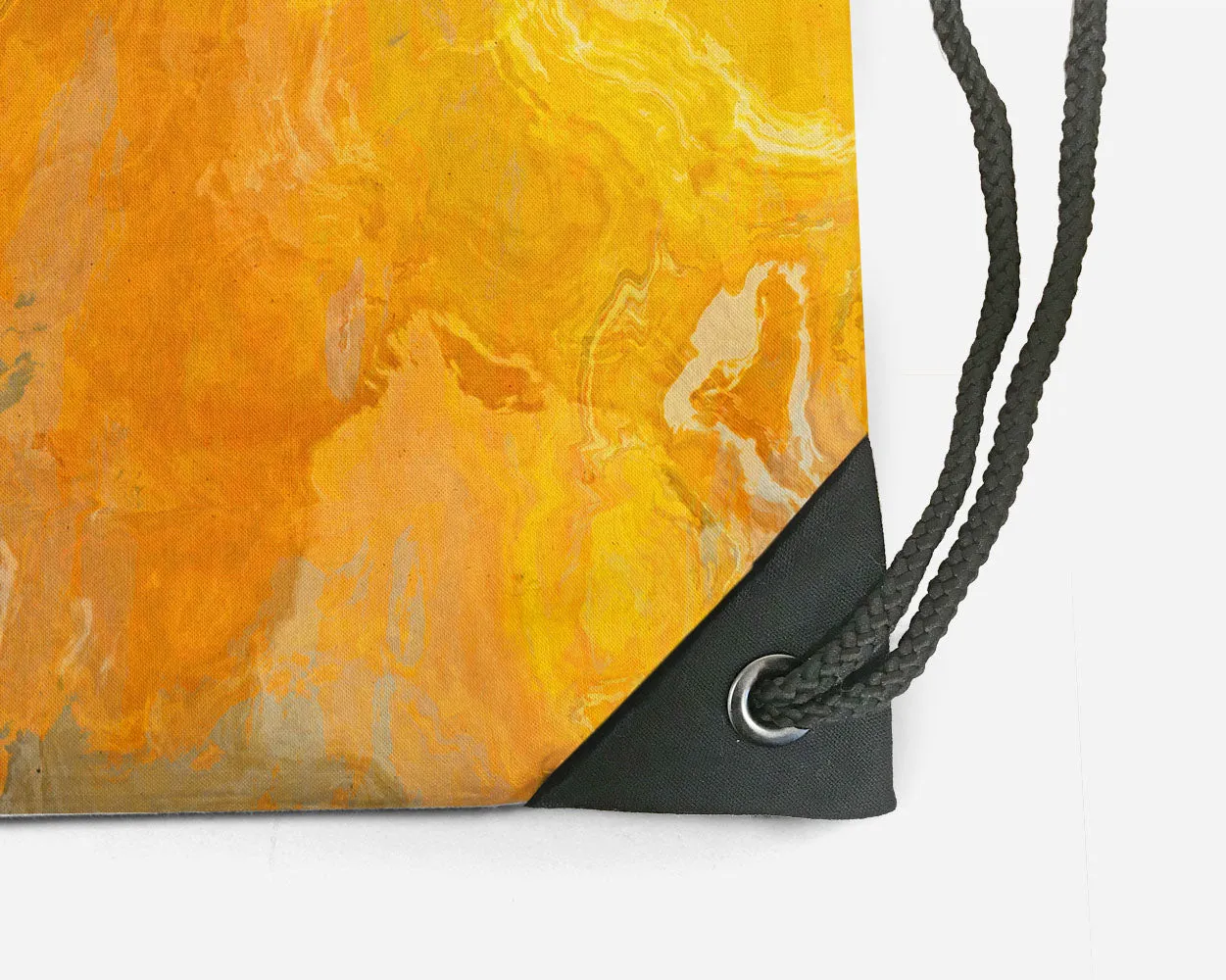 Drawstring Sling Bag, Kiss