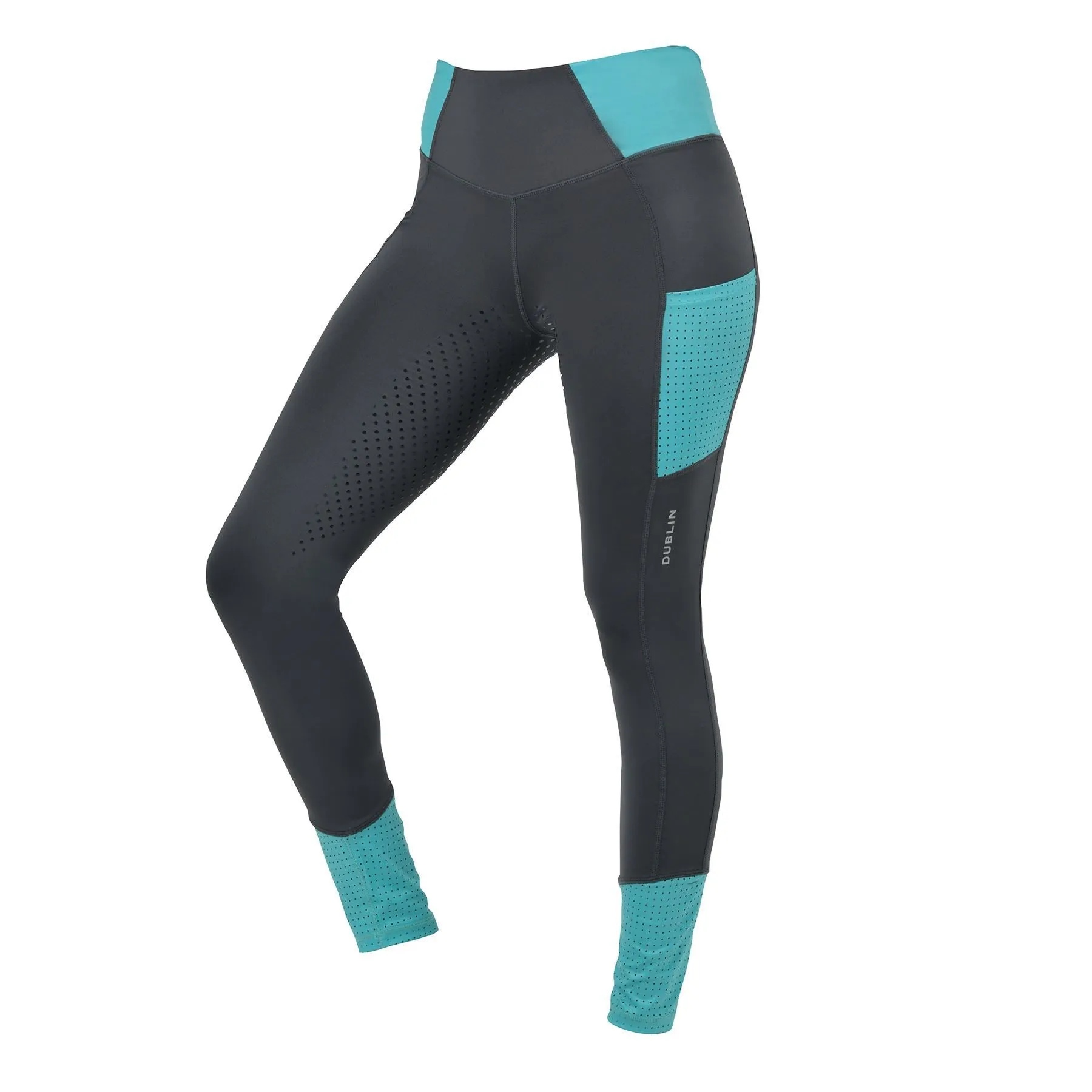 Dublin Power Performance Mid Rise Colour Block Tights