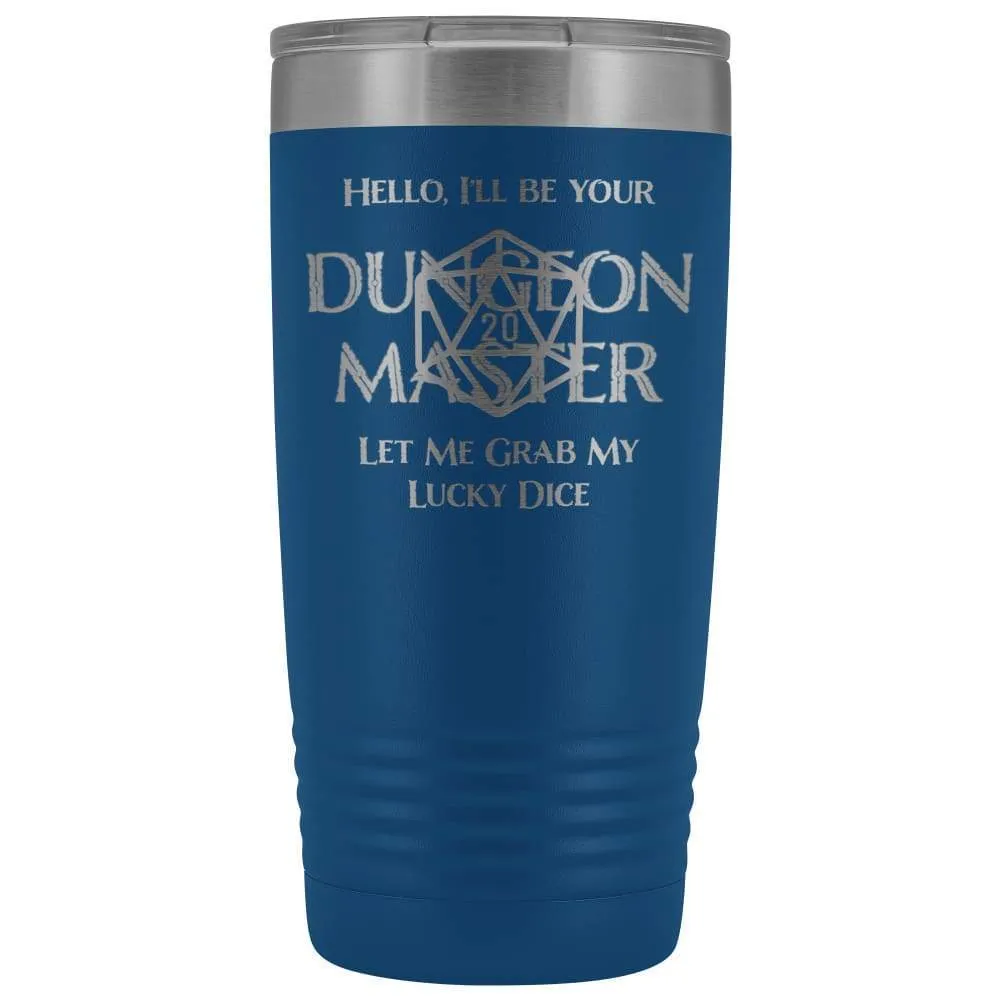 Dungeon Master DM Lucky 20oz Vacuum Tumbler