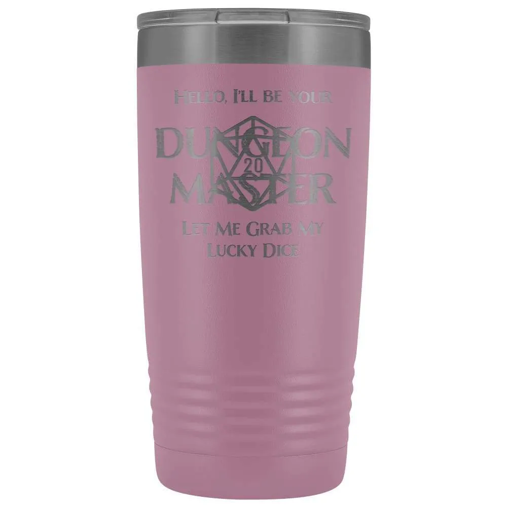 Dungeon Master DM Lucky 20oz Vacuum Tumbler