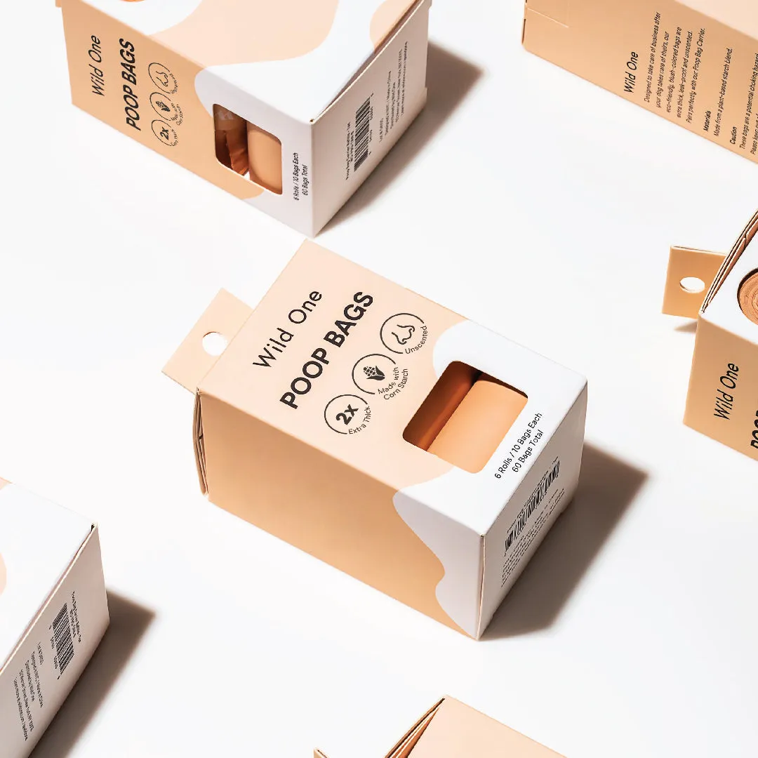 Eco-Friendly Poop Bags 60 Counts